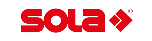 Hier ist das Firmenlogo der Firma Sola abgebildet.